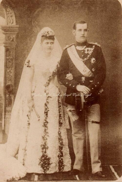 princess sophie wedding dress Princess Sophie of Bavaria Princess Sophie of Bavaria in her wedding dress. Her veil was created by WONA, a Ukrainian designer, who wove in hidden Dutch, Canadian, and Bavarian elements in